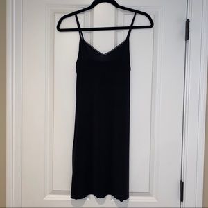 Never been worn black slip dress